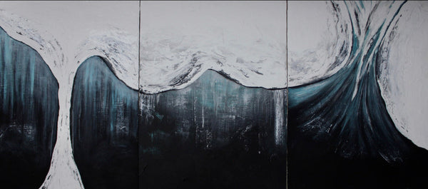 Abstract nature-inspired landscapes